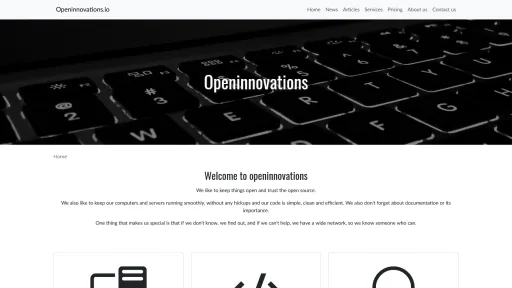 Reference of archived openinnovations
